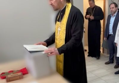 Освящение Медицинского центра в подразделении на Жукова