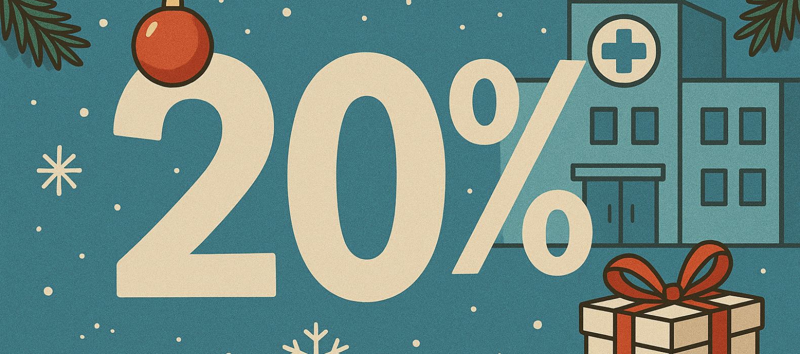 Новогодняя скидка 20% на все услуги медицинского Центра