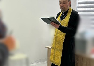 Освящение Медицинского центра в подразделении на Жукова