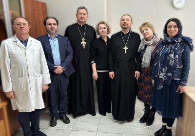 Освящение Медицинского центра в подразделении на Жукова