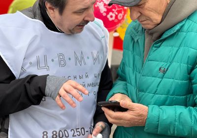 ООО «КЦВ Мир» на празднике долголетия в Спортивном парке отдыхаООО «КЦВ Мир» на празднике долголетия в Спортивном парке отдыха