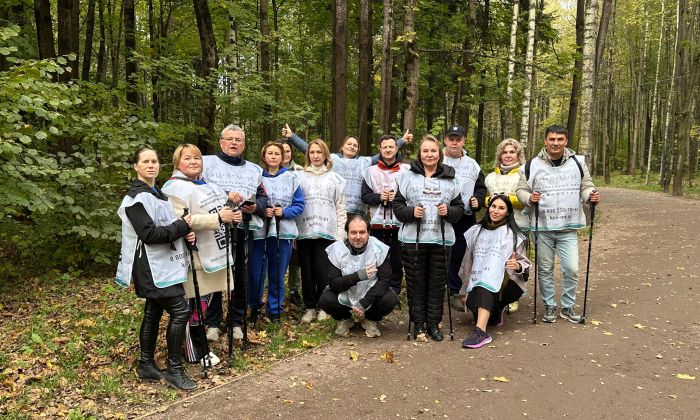 Первая тренировка по скандинавской ходьбе: как это было