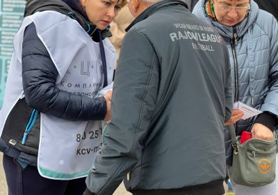 ООО «КЦВ Мир» на празднике долголетия в Спортивном парке отдыха