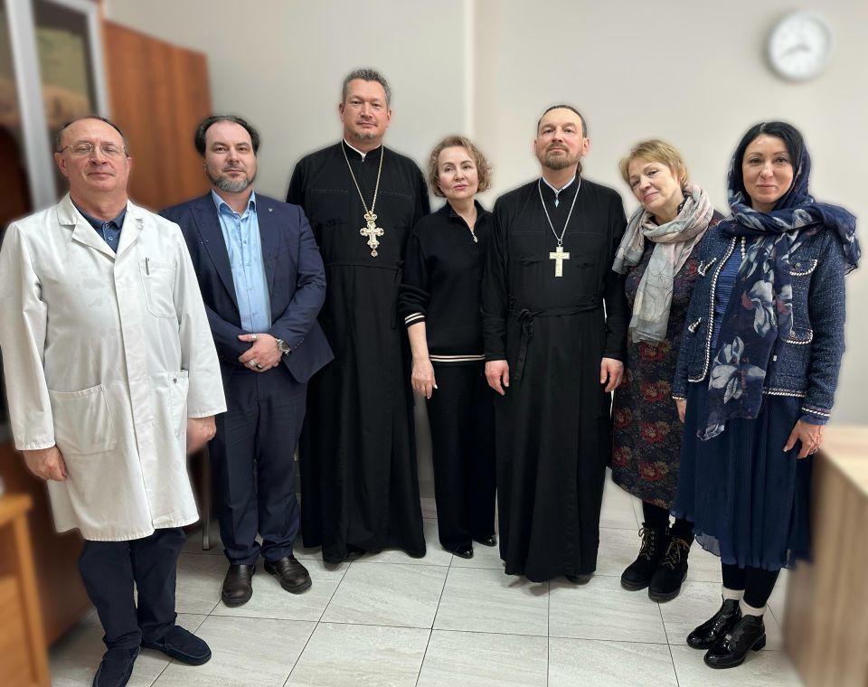 Освящение Медицинского центра в подразделении на Жукова